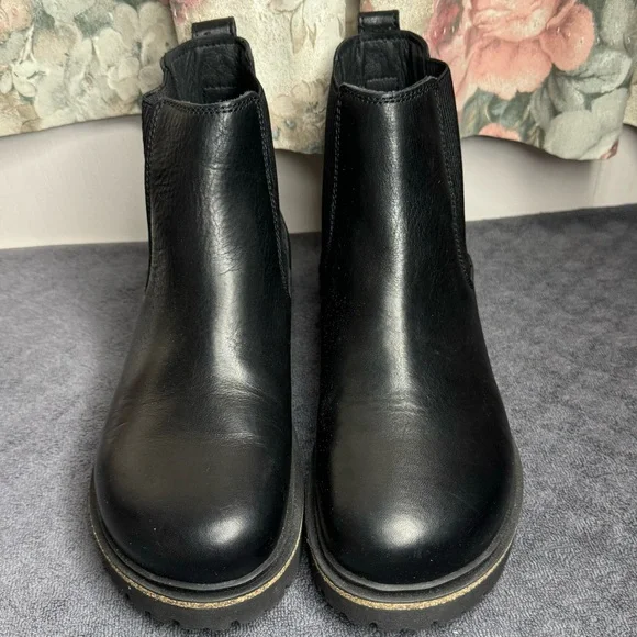 Birkenstock Black Highwood Boots - Picture 2 of 10